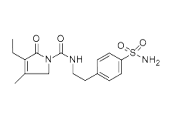 4-〔2-(3-Ethyl-4-Methyl-2-Oxo-3-Pyrroline-1-Carboxamido)