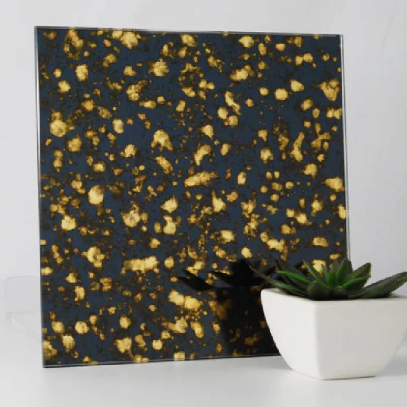 Frosted Glass with a Clear View Through It