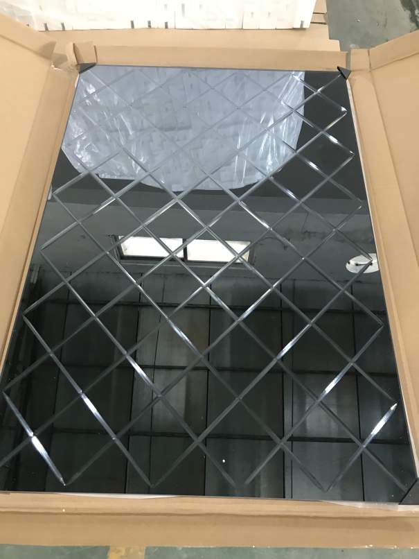 Large Silver Circular Mirror for Elegant Home Decor and Modern Interiors