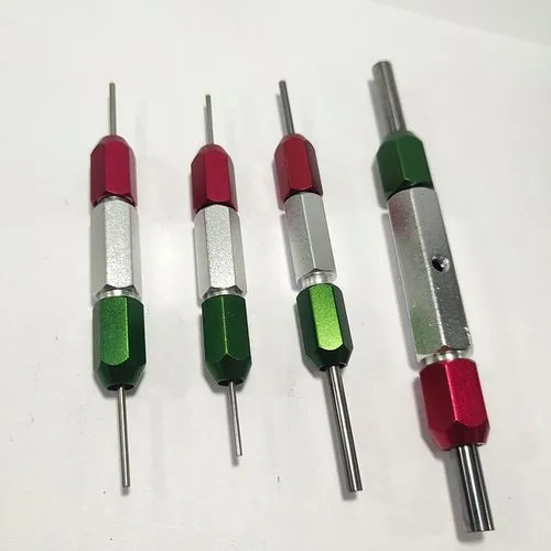 Hardened Pin Gauge Resists Wear from Frequent Use