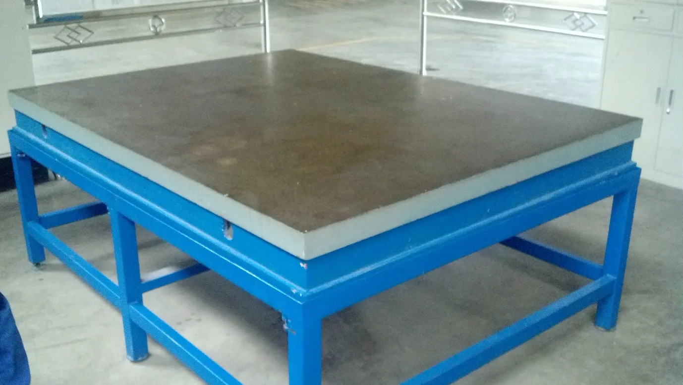 Cast Iron Surface Plate Offers Superior Rigidity