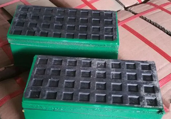 Pad Irons for Machine Tool Support