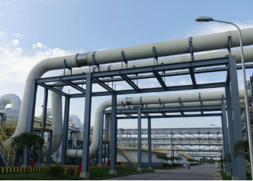 FRP Piping System in Industrial Water Distribution