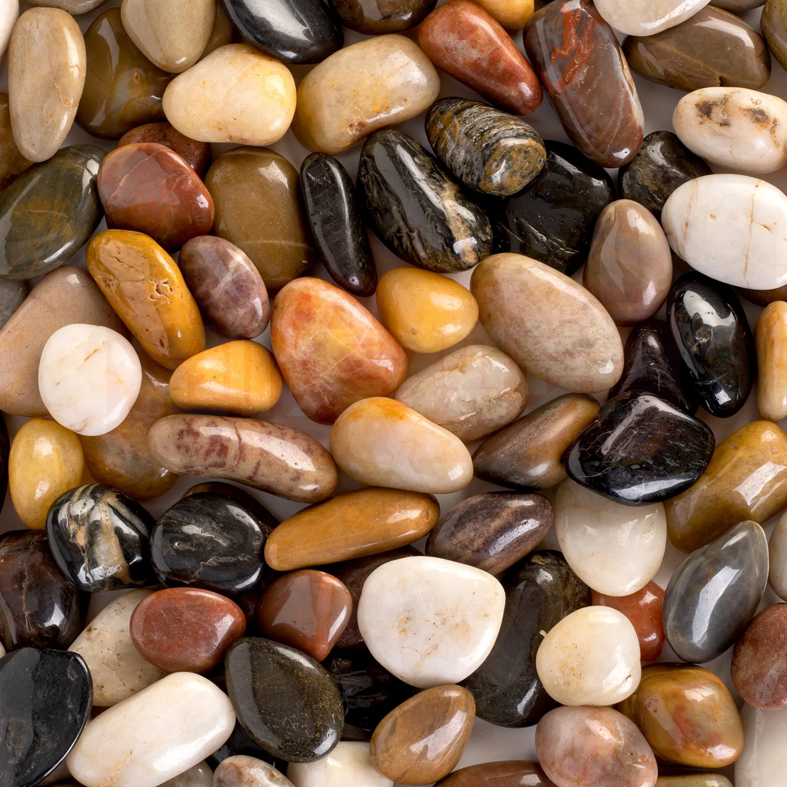 Multicolored Pebbles