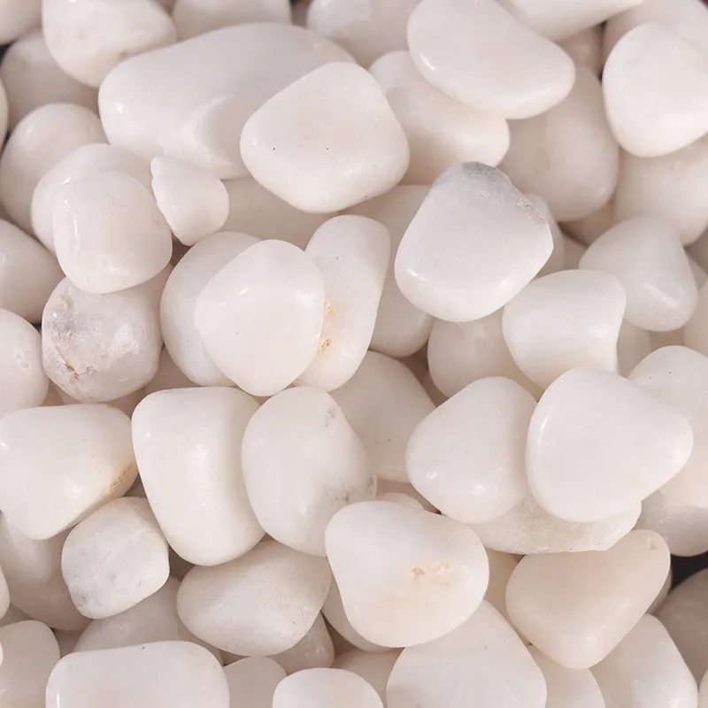 white stone pebbles white stone pebbles