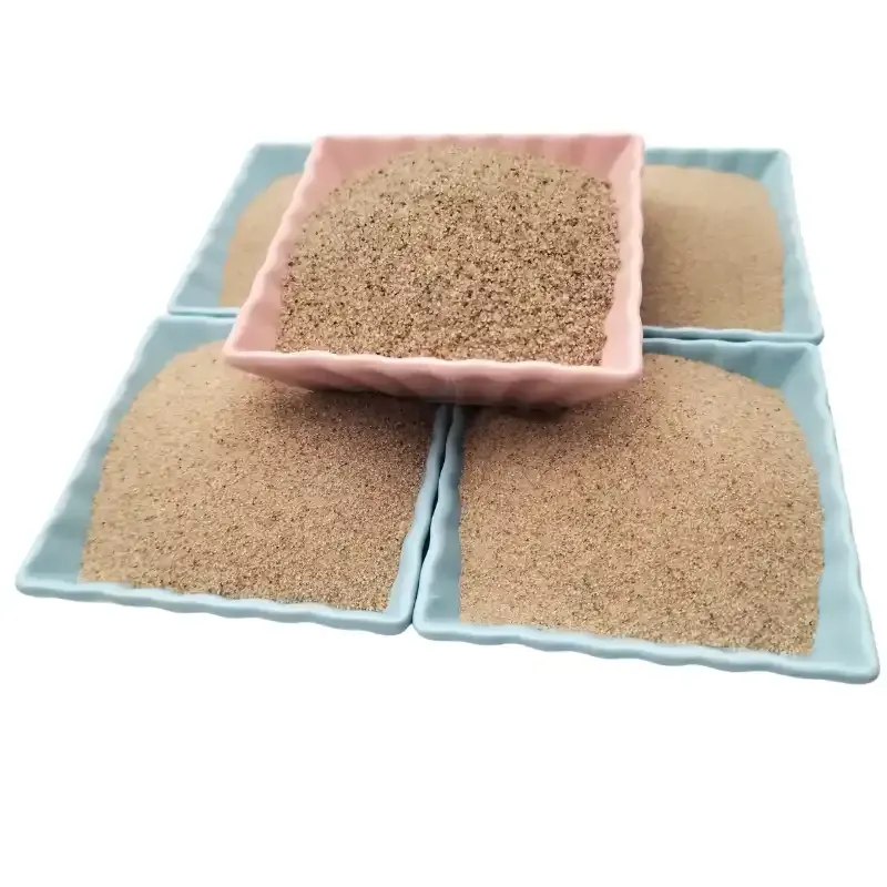 High fire resistance, high particle strength coated sand