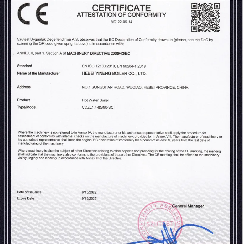 thermal oil boiler supplier