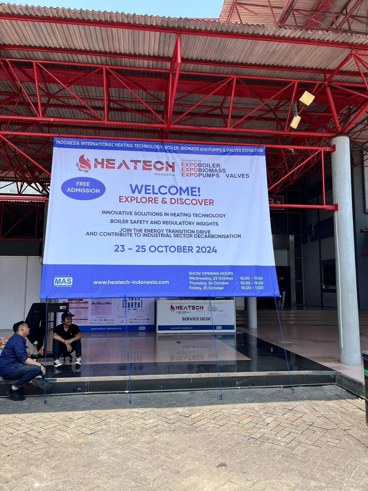 Welcomes You to the Indonesia Boiler Exhibition – Join Us from October 23rd to 25th!