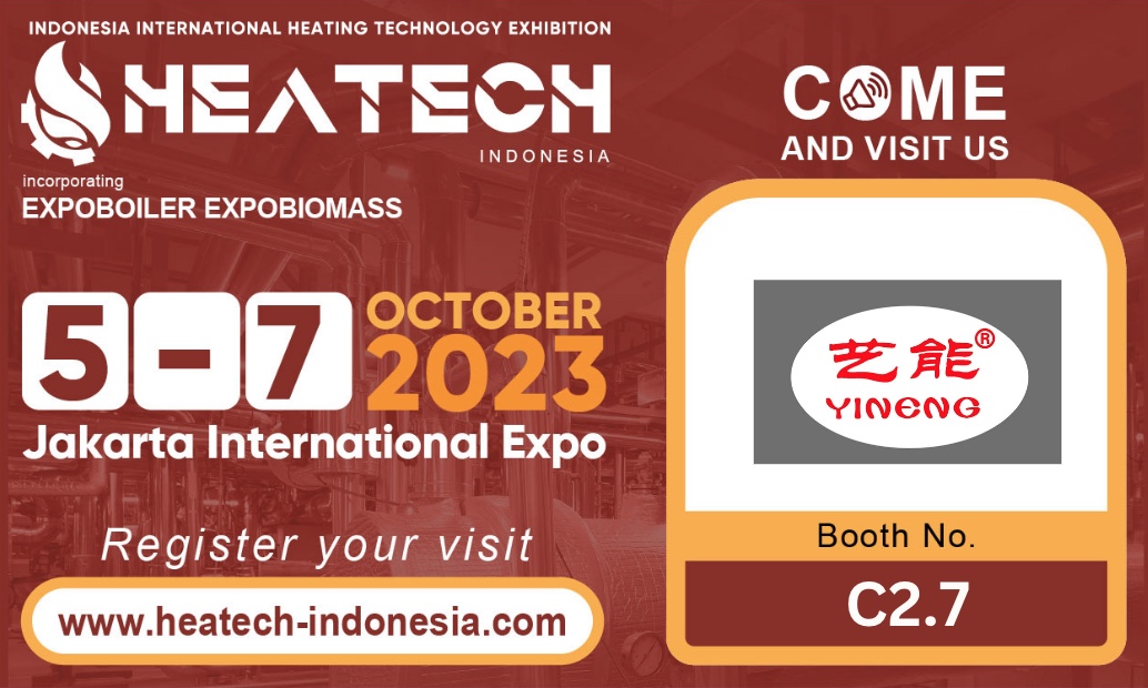 Boiler Exhibition in Jakarta of Indonesia on 5th~7th Oct. 2023
