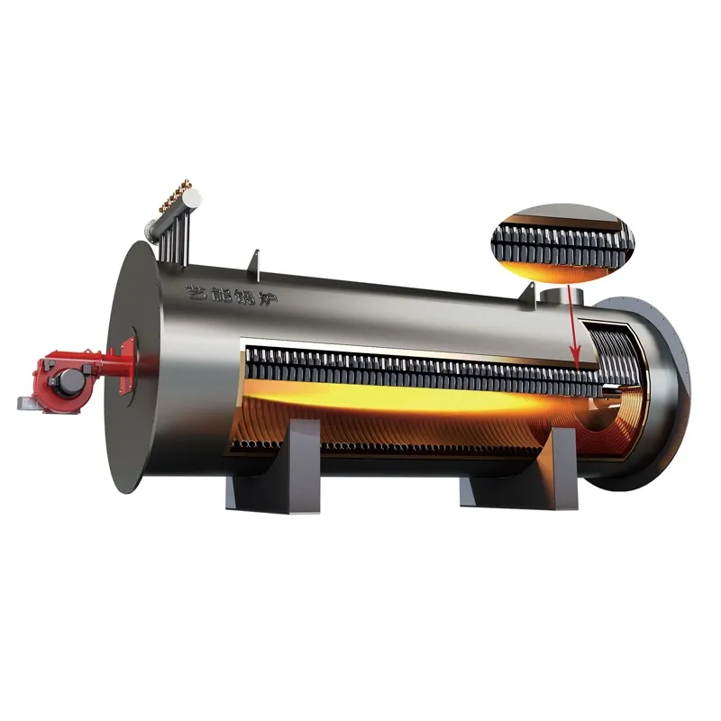 Horizontal/Vertical type YQW/L gas or diesel oil fired thermal oil boiler heater