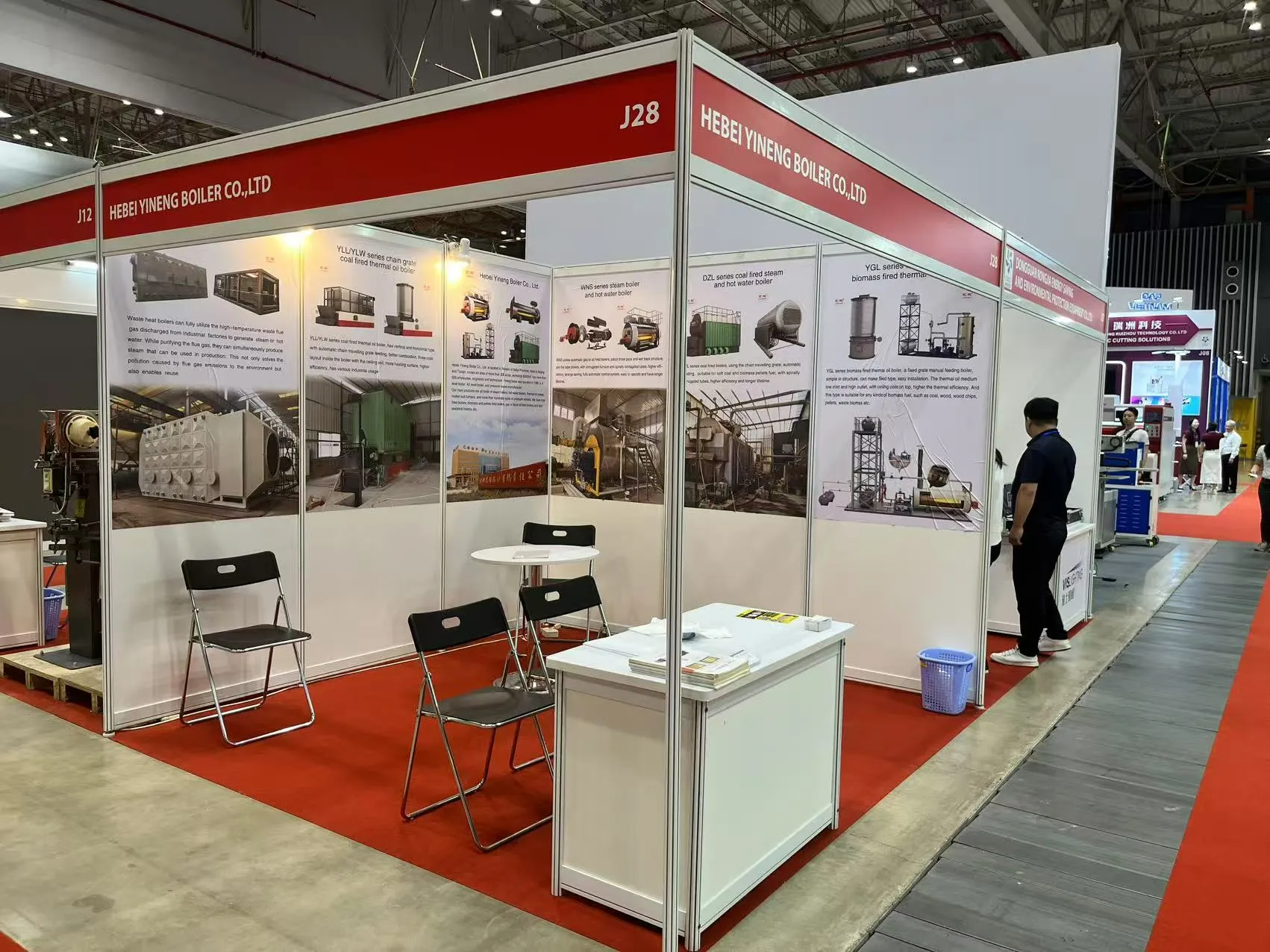 Hebei Yineng Boiler Co., Ltd. Showcases Innovation at 2025 International Leather Exhibition in Ho Chi Minh City