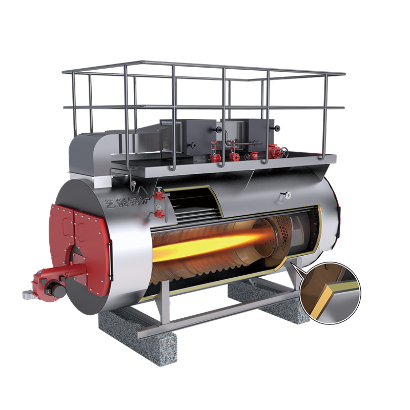 Indoor Wood-Fired Water Heater System for Efficient Home Heating and Hot Water Supply