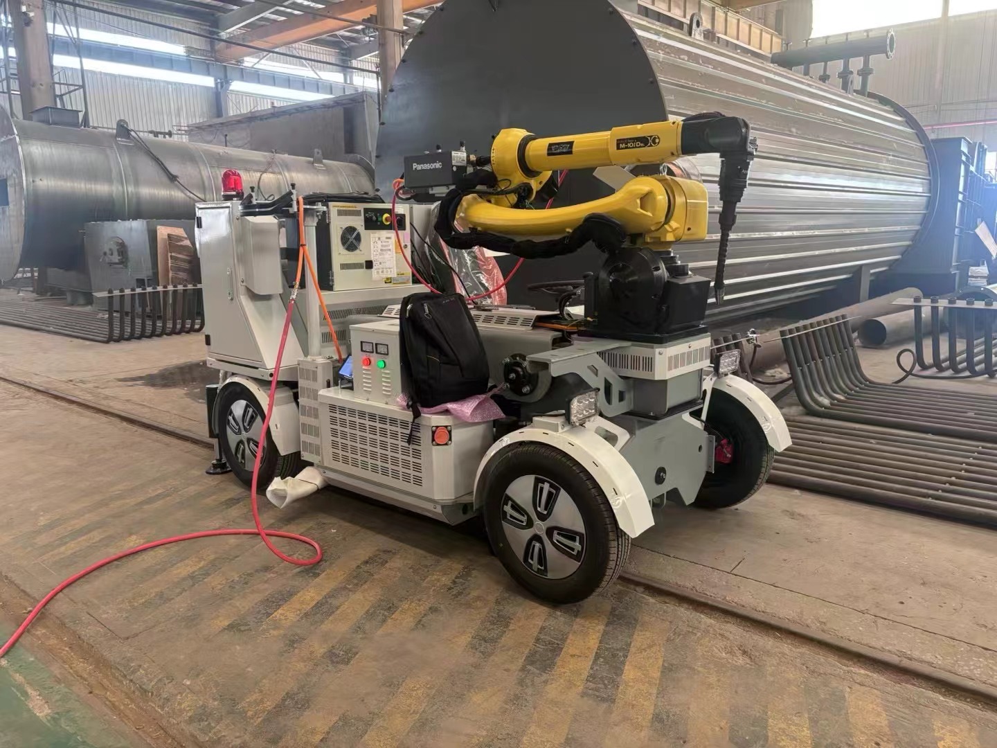 تحكم مخصص في غلايات البخار لنظام التحكم PLC