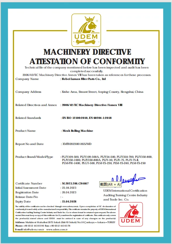 truck air filters making machine