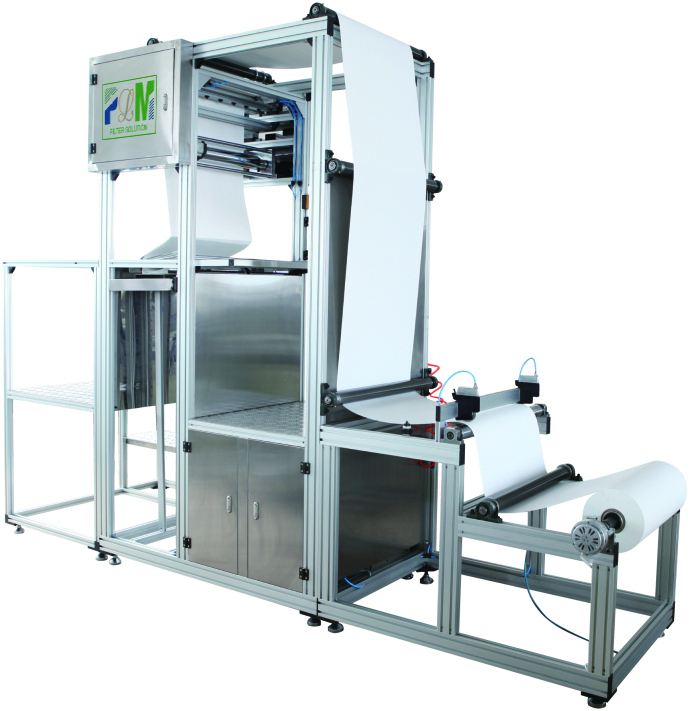 PLYG-650-A Separate HEPA Glass Fiber Pleating Machine