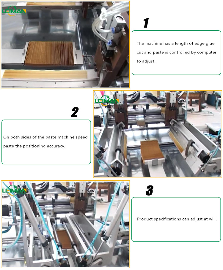 PLCB-500 Automatic Double-side Automatic Bonding Machine For Air-conditioner