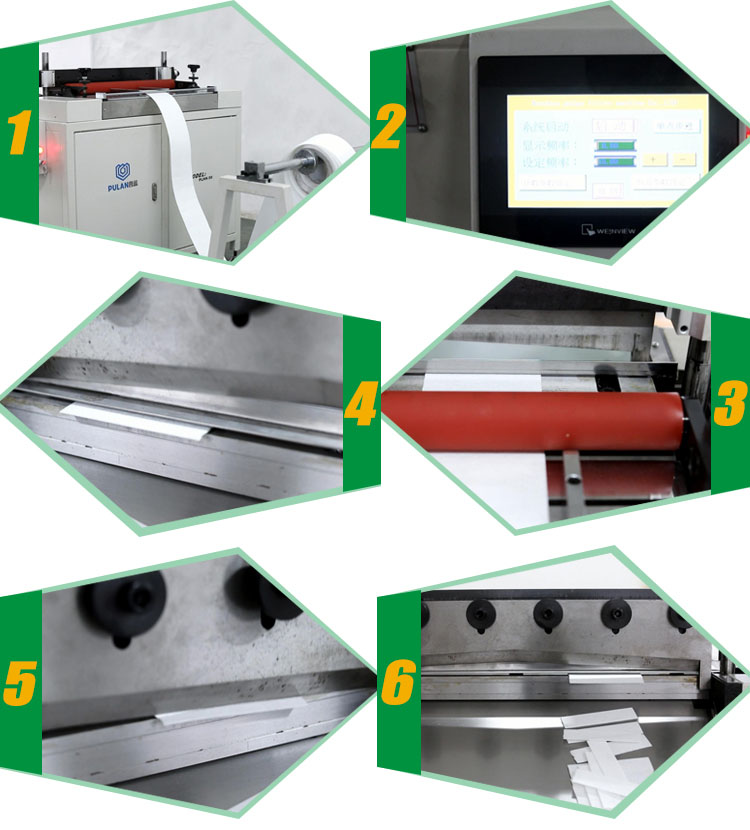 PLHK-50 Cabin Filter Non-woven Piece Slitting Machine