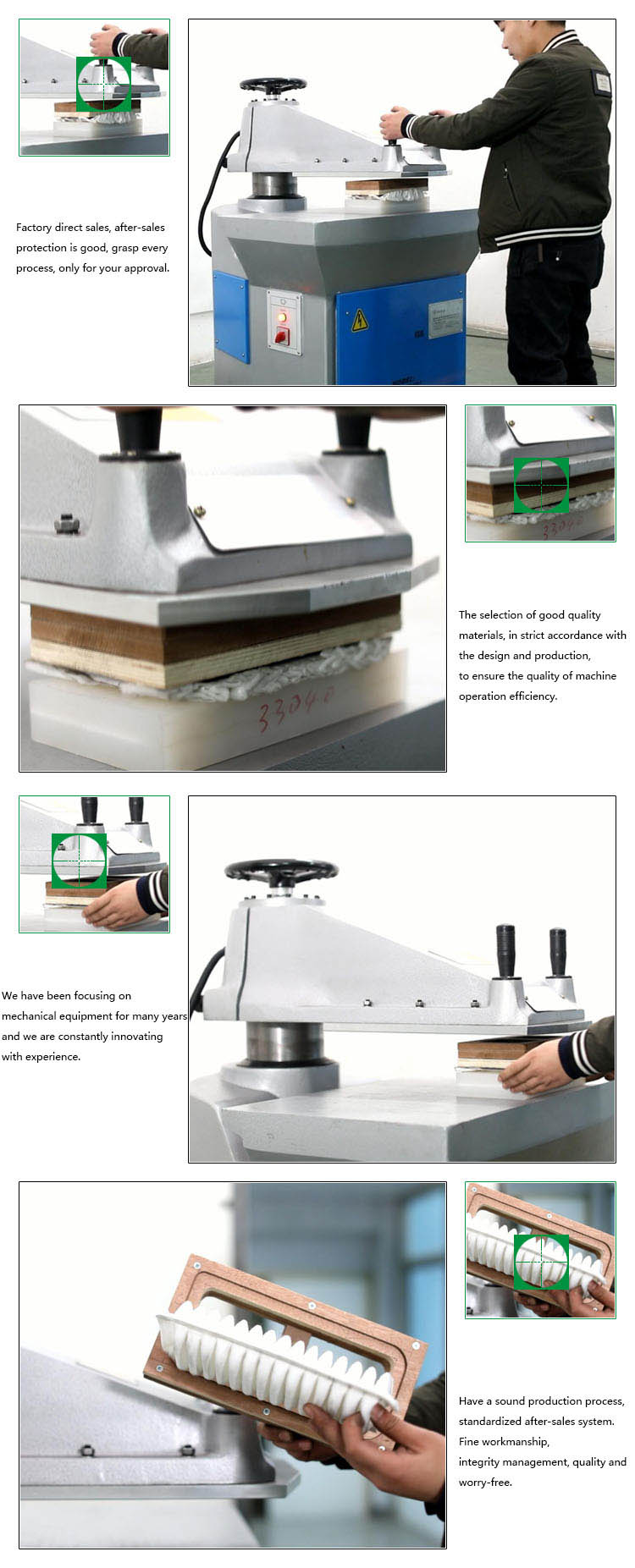 PLCQ-1 Heat Sealing Filter Cutting Machine