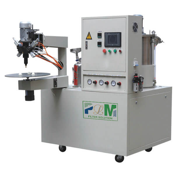 PLAB -2 AB Two Compounds Filter End Cap Gluing Machine