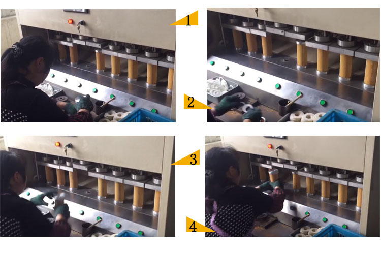 PLPV-8  Filter Element PVC Film Making Machine