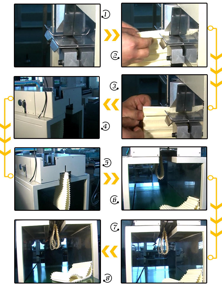 PLRZ-1000N Full-auto Hot Melt Filter Paper Bonding Machine