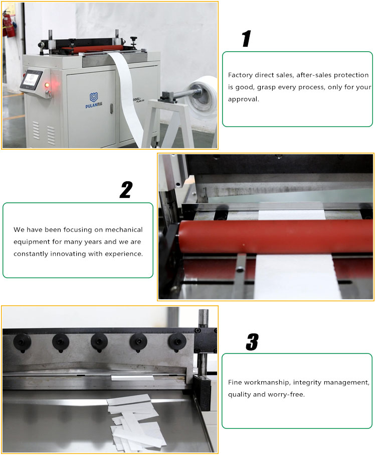 PLHK-50 Cabin Filter Non-woven Piece Slitting Machine