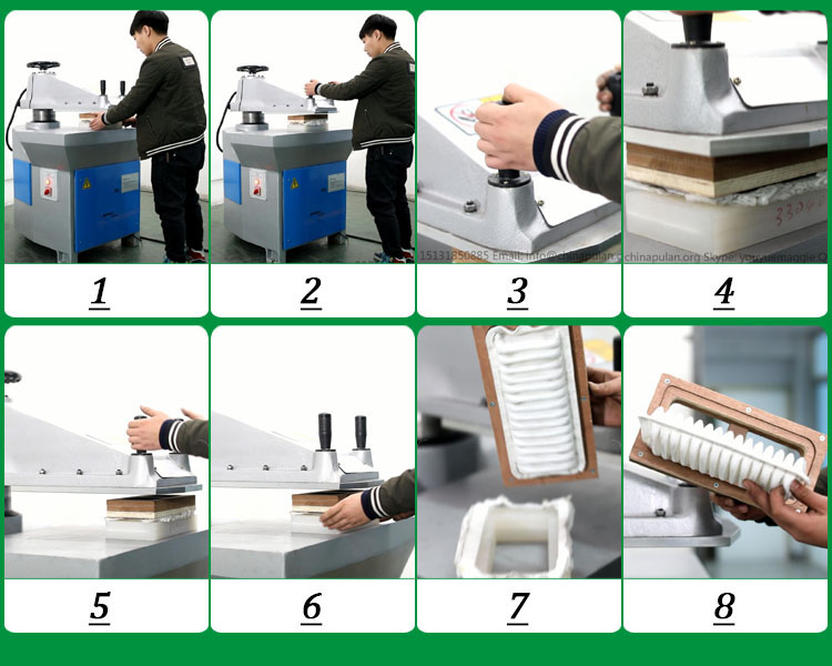 PLCQ-1 Heat Sealing Filter Cutting Machine