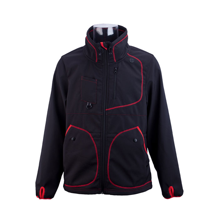 Trainer’s sports wear men soft shell jacket