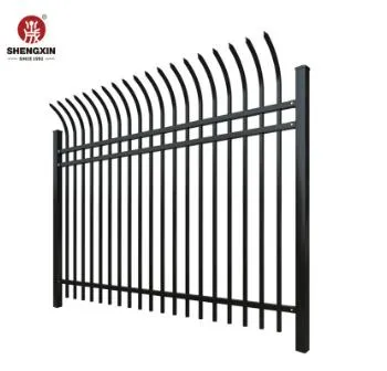 Galvanized Steel Fence Resists Rust Effectively