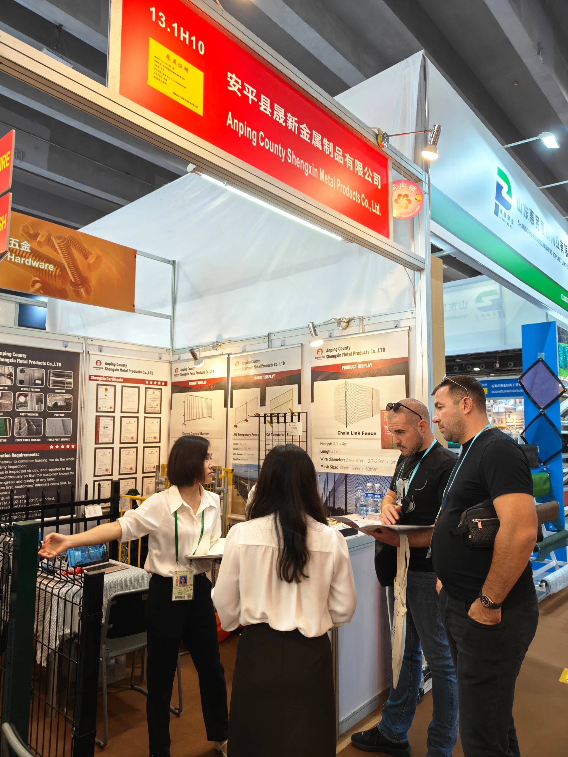 3D Wire Fence by Shengxin Metal Fence – Visit Us at the 136th Canton Fair, Booth 13.1H10