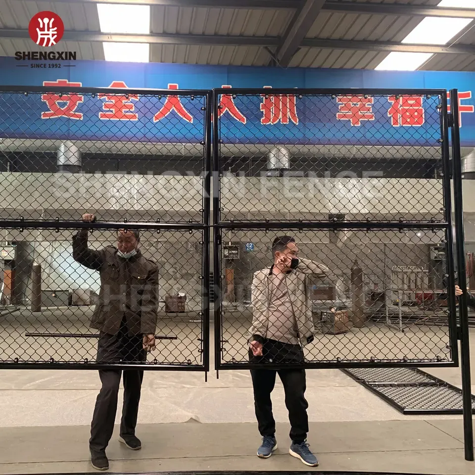 Powder Coated Double Wire Mesh Fence For Germany Market