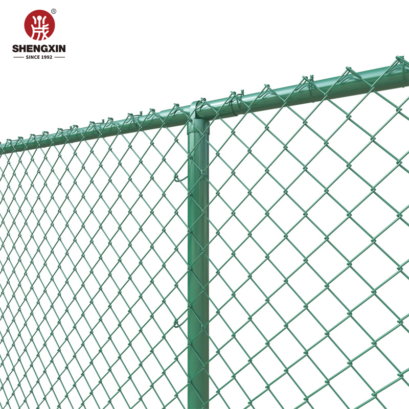 Fusion Bonded PVC Coating Chain Link Fence