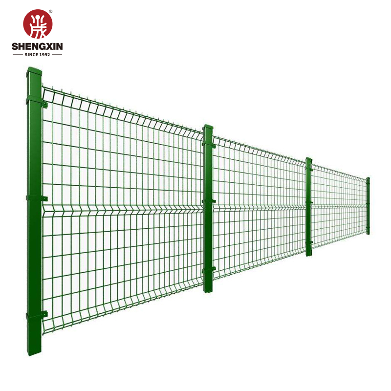 high quality 3d curved wire mesh fence