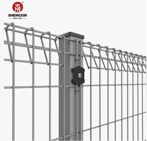 Roll Top PVC Coated Welded Wire Mesh Fence Panel