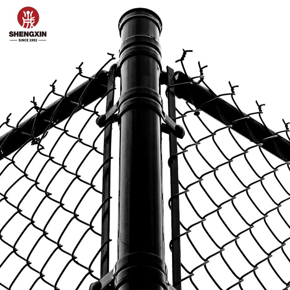 Galvanized Steel Fence With Bent Top