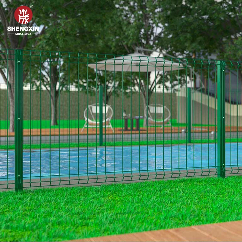 3d curved welded wire mesh fence panel