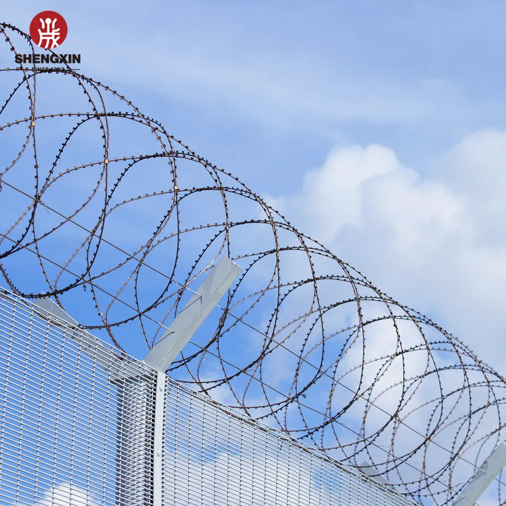 Airport 358 Anti-Climb Fence: High Security Clear View Fencing
