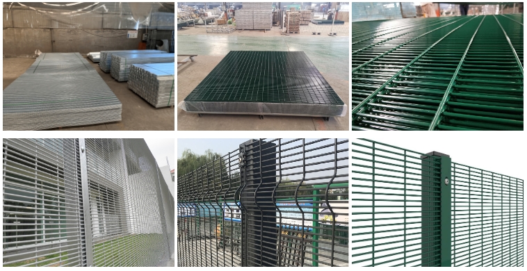 wrought iron temporary fence exporter