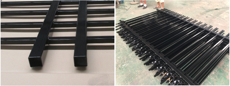 curvy welded fence products