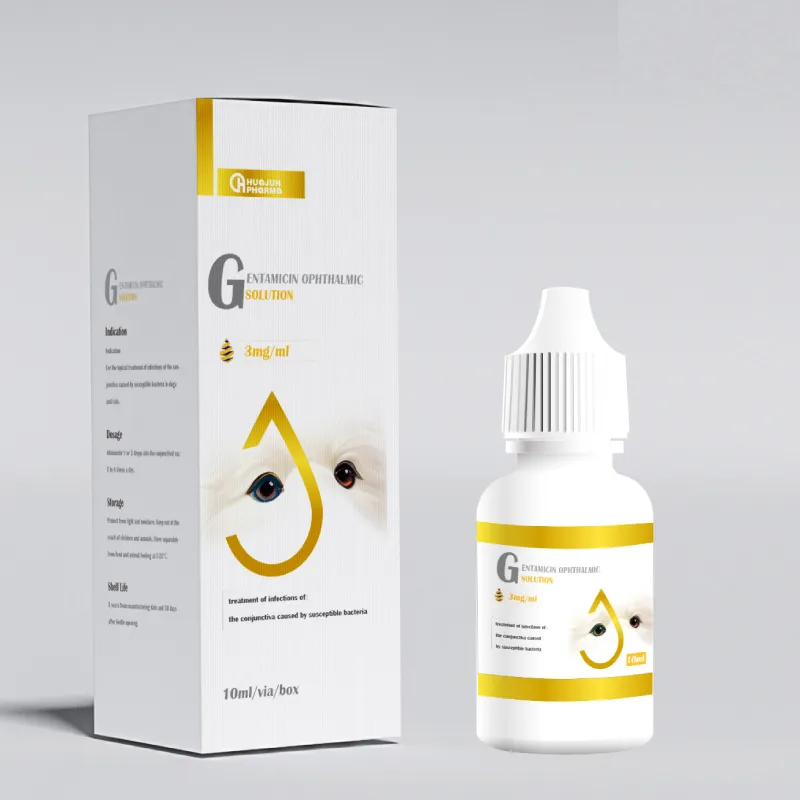 Gentamicin Sulfate Eye Drops Ophthalmic Solution 0.3% for Dogs & Cats
