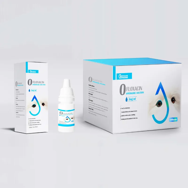 Ofloxacin Eye Drops, Ofloxacin Ophthalmic Solution 0.3% For Pet