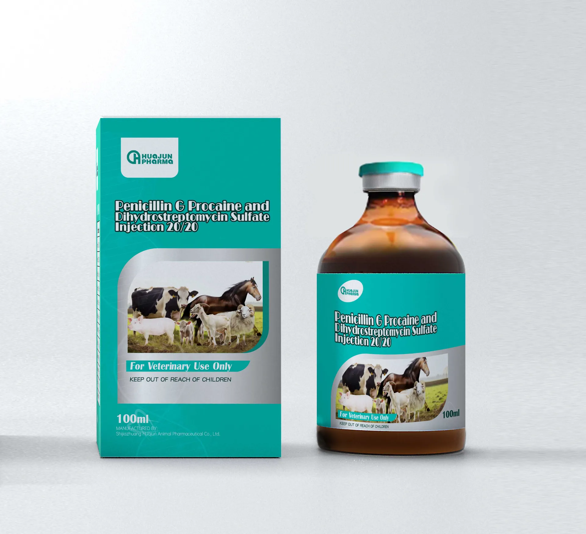 Penicillin G Procaine and Dihydrostreptomycin Sulfate Injection 20/20