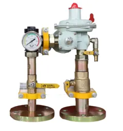 Natural Gas Pressure Regulating Skid Industrial Pipeline Applications