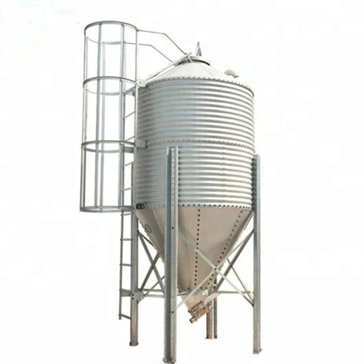 30 50 100 200 500 1000 1500 tons galvanized assembly feed seed cereal grain storage steel silo