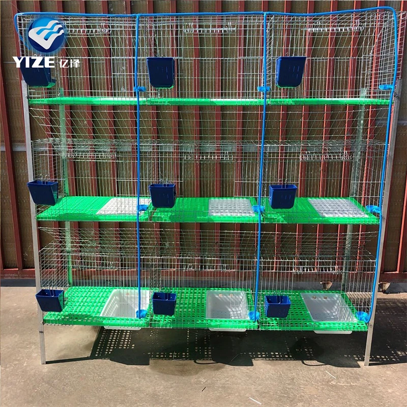 Efficient and Practical: Benefits of Stacking Rabbit Cages