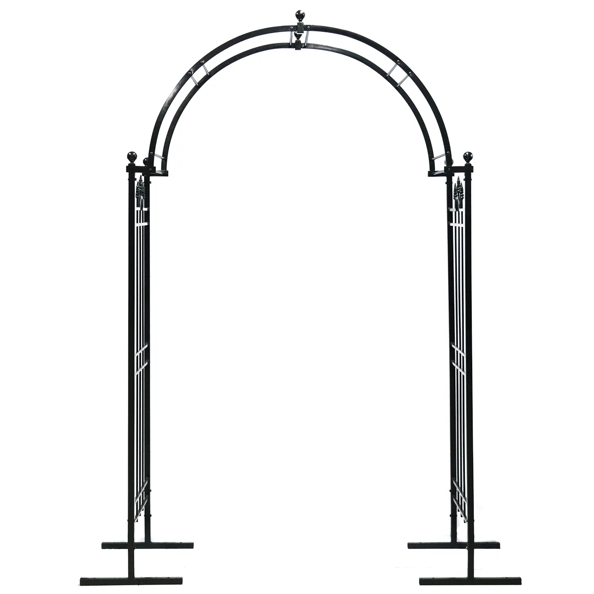 Beautiful Garden Arches with Trellis and Gate