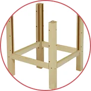 Wood Raised Garden Bed