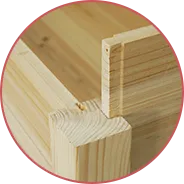 Wood Raised Garden Bed