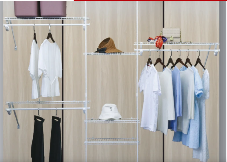 Tame Closet Chaos with a Closet Wire Shelf Organizer