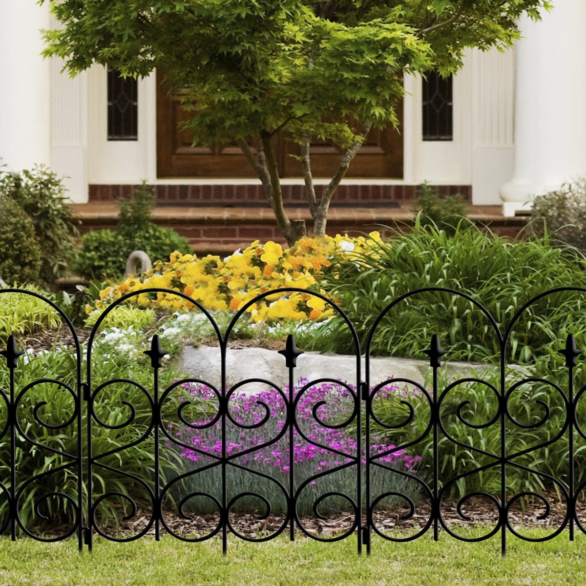 Stylish Functional Garden Separator Fence Landscape Products